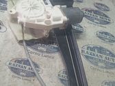 Rear door window regulator with motor