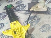 Rear door window regulator with motor