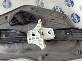 Rear door window regulator with motor