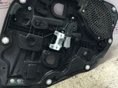 Rear door window regulator with motor