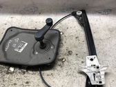 Rear door window regulator with motor