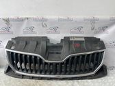 Front bumper upper radiator grill