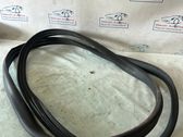 Rubber seal rear door