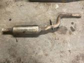 Middle muffler/silencer