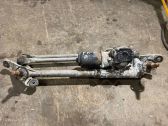 Front wiper linkage and motor