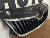 Front bumper upper radiator grill