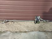 Front wiper linkage and motor