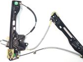 Front door window regulator with motor