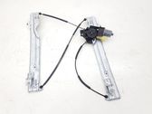 Front door window regulator with motor