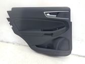 Rear door card panel trim