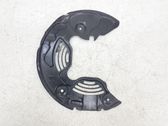 Front brake disc dust cover plate