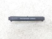 Passenger airbag on/off switch