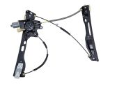 Front door window regulator with motor