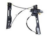 Front door window regulator with motor