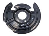 Rear brake disc plate dust cover