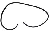 Rear door rubber seal (on body)