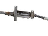 Steering wheel axle set
