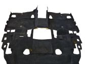 Rear floor carpet liner