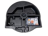 Glove box in trunk