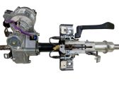 Steering wheel axle set