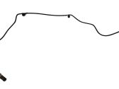 Engine coolant pipe/hose