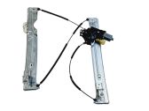 Front door window regulator with motor