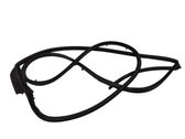 Rubber seal rear door