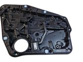 Rear window lifting mechanism without motor