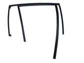 Rubber seal rear door window/glass
