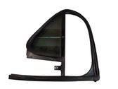 Rear vent window glass