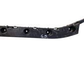 Bumper support mounting bracket corner
