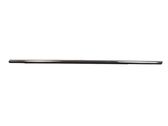 Front door glass trim molding