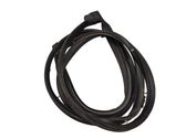 Rubber seal rear door