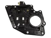 Rear window lifting mechanism without motor