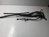 Front wiper blade arm