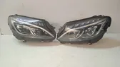 Headlights/headlamps set