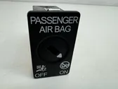 Passenger airbag on/off switch