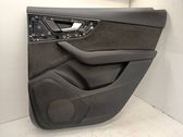 Rear door card panel trim