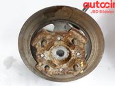 Front wheel hub spindle knuckle