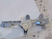 Rear door window regulator with motor