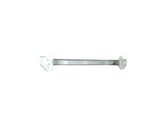 Rear bumper support beam