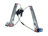 Front door window regulator with motor