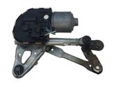 Front wiper linkage and motor