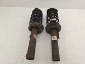 Front shock absorber with coil spring