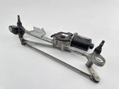 Front wiper linkage and motor