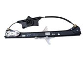 Rear window lifting mechanism without motor