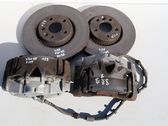 Brake discs and calipers set
