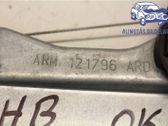 Rear door window regulator with motor