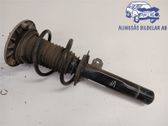 Front shock absorber with coil spring