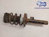 Front shock absorber with coil spring